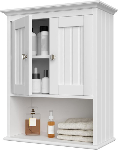 Rustic wood wall - cabinet, with