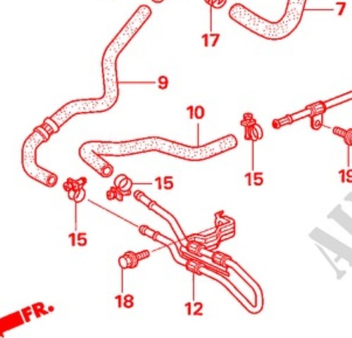 Power steering cooler pipe for - steering,
