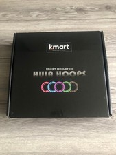 K Mart Smart Weighted Hula Hoop Home Fitness Exercise Ring - Pink