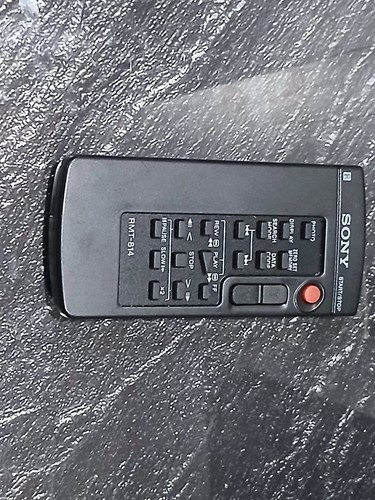 Sony rmt 814 remote - rmt-814,
