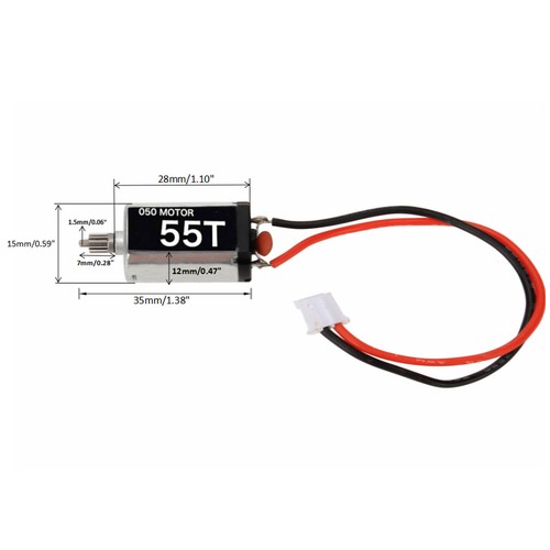 Bushed motor high - high, torque