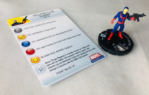 Heroclix hellfire club guard - heroclix,