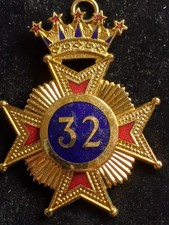 Rose Croix 32nd Degree Collar