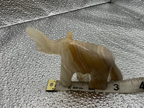 Small onyx elephant about 5cm - onyx,
