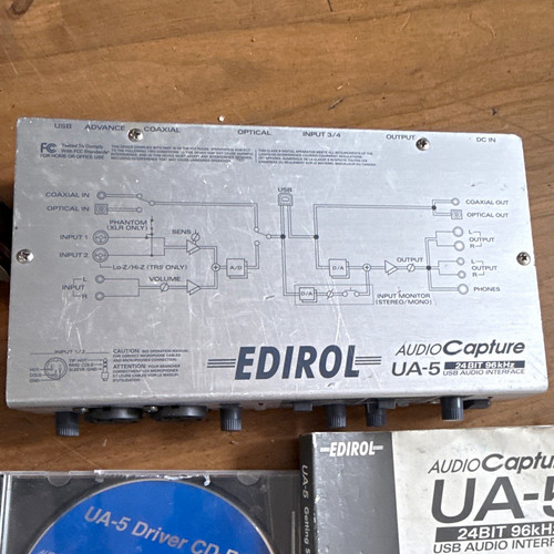 Edirol bit 96khz usb - ua-5,