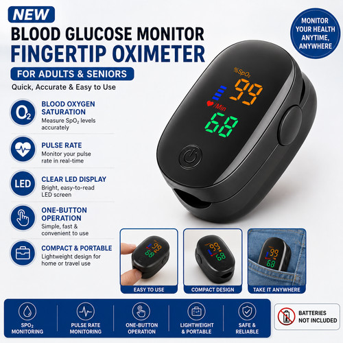 New blood glucose monitor - new,