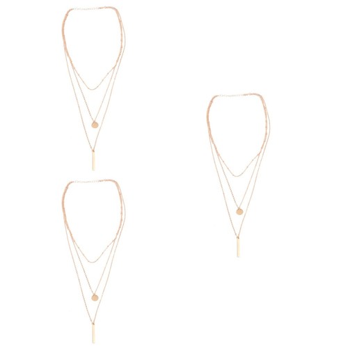 Count multi layer - 3, necklaces