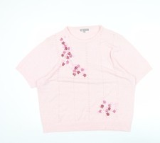 Mia Moda Womens Pink Floral