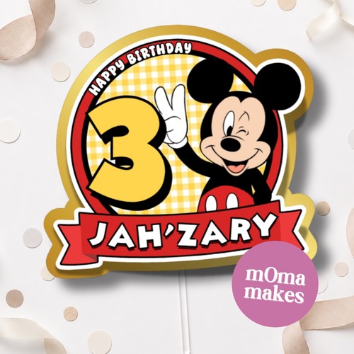 Mickey mouse birthday cake - mickey,