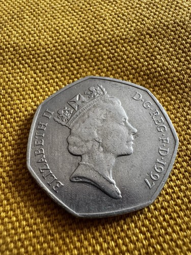 1997 50p fifty pence coin - 1997,