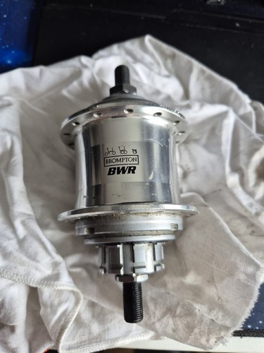 Brompton bwr speed - rear, hub