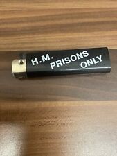 H.M. Prisons Lighter Black Pocket Lighter Collectable