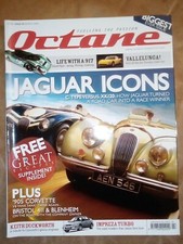Octane magazine issue 33 Jaguar XK120 & C-Type, Porsche 917, deTomaso Vallelunga