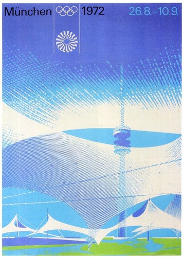 Olympics munich 1972 poster - 1972,