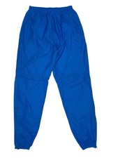 Vintage Nike Blue Nylon Tracksuit Bottoms Large