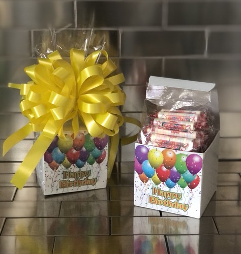 Birthday gift box with 2 - birthday,