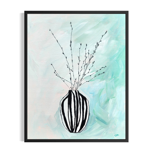 Original contemporary floral - original,