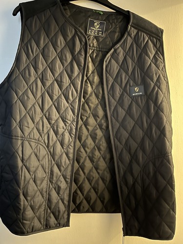 Howick black gillet - black,