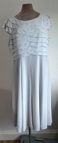 Jacques vert silver grey dress - silver,