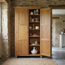 Kitchen pantry cupboard rustic - kitchen,
