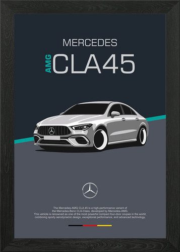 Mercedes amg cla framed - mercedes-amg, 45