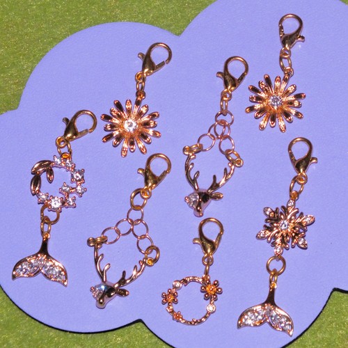 7pcs cubic zirconia - cubic,