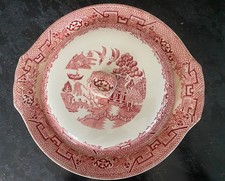 W R Midwinter Pink Willow Serving Dish / Tureen App 25.5cm x 23cm x 10.5cm Tall