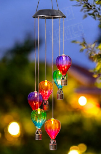 Hot air balloon mobile hanging - hot,