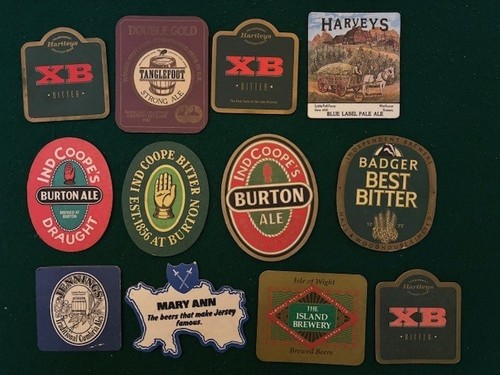 Brewery beer mat collection - uk,