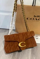 Coach Suede Tabby Shoulder Bag