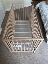 Ikea Sniglar Cot 60 x 120 Beech