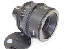 Sony SCL-P35T20 35mm T2 2/35 Super 35 Lens Arriflex 35mm PL Arri mount