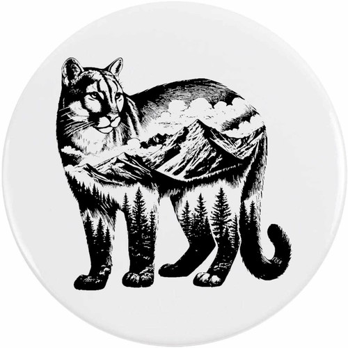 Mountain lion standing - 'mountain,