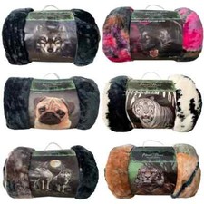 3D Animal Throw Luxury Cosy