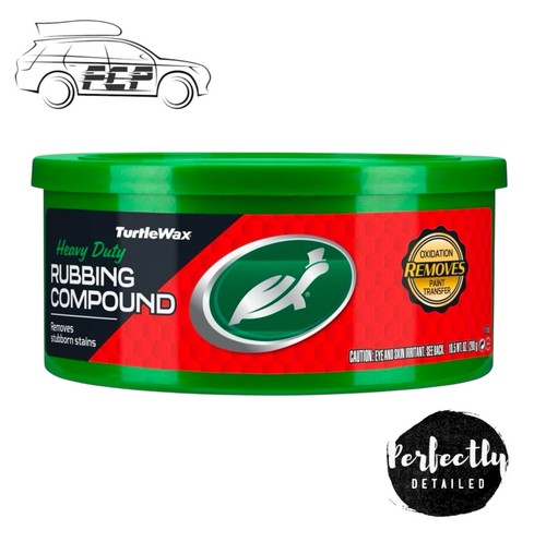 Turtle wax rubbing compound - turtle,
