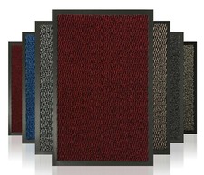 Heavy Duty Non Slip Rubber Back Barrier Door Mat Kitchen  Doormats Hallway Rug