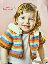 CHILDS BOLERO JACKET knitting