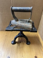 Old Flat Iron Plus Cast Iron