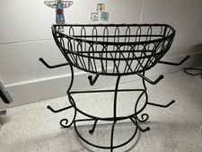 Metal Mug Tree Stand, Brown