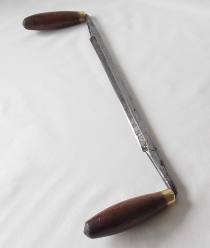 Vintage draw knife brass - draw,