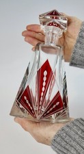Art Deco Faceted & Cut Glass
