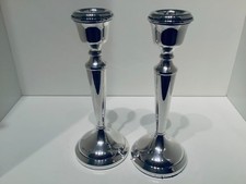 Nice Pair Solid Silver Table