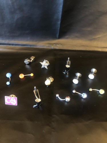 Joblot labret stud - stud, cz