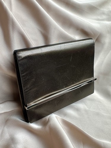 Vintage gucci black leather - vintage,