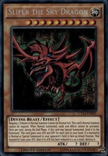 Slifer the Sky Dragon Ltd Ed Secret Rare CT13-EN001  Yu-Gi-Oh!
