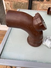 Hepworth 110mm brown soil pipe