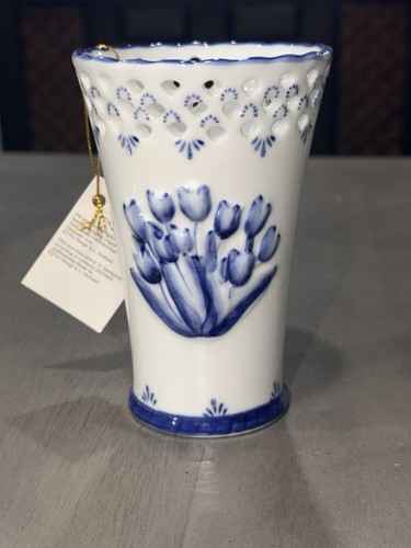Vtg blue white royal - vtg, &
