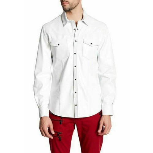 Men genuine lambskin leather - men's,