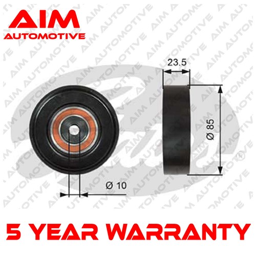 Deflection guide pulley aim - deflection,