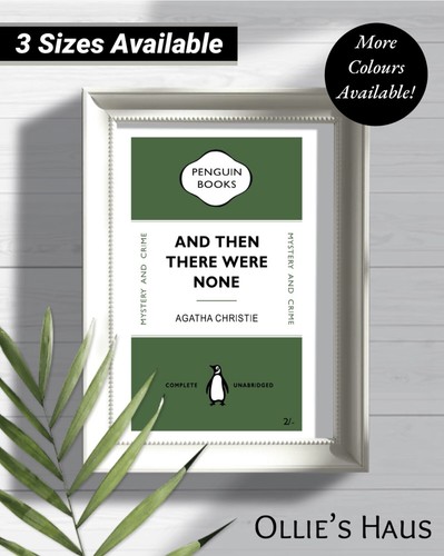 Classic penguin book art print - penguin,
